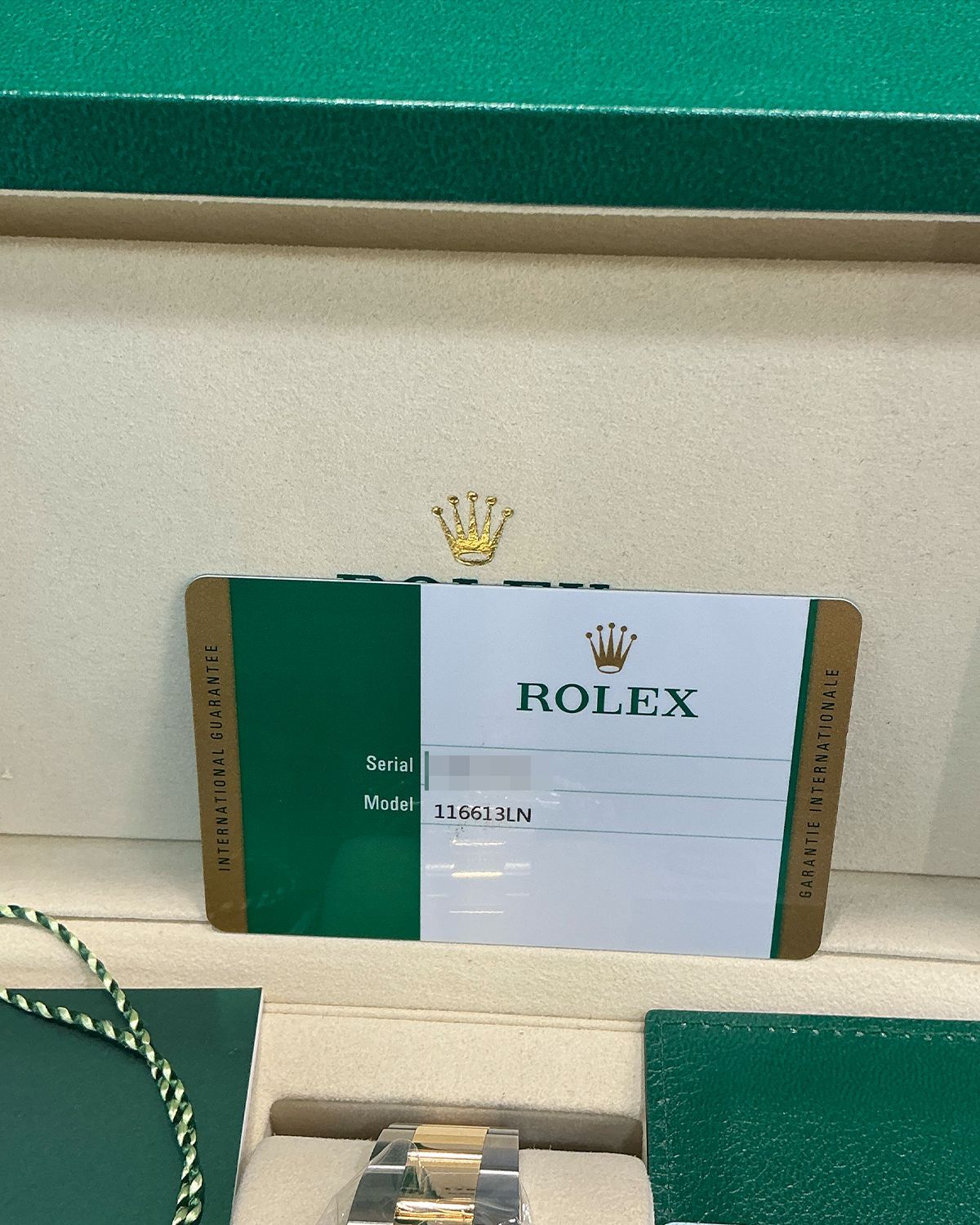 Rolex 116613LN