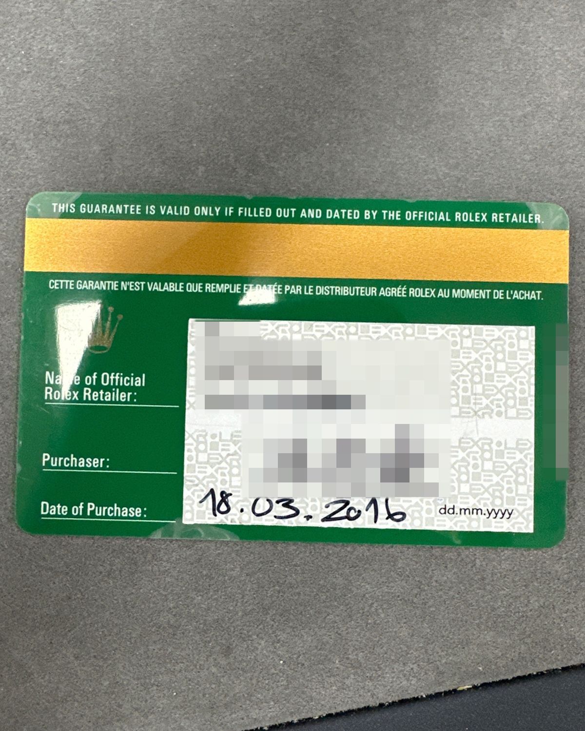 Rolex 116613LN