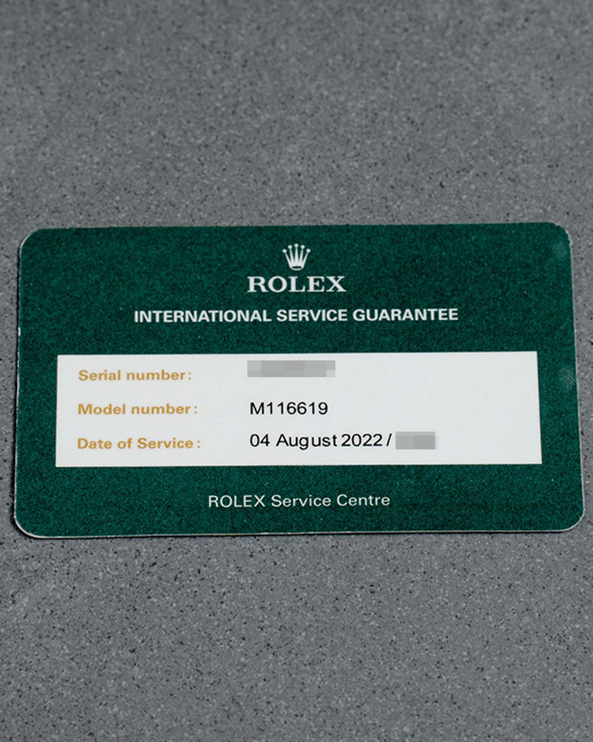 Rolex 116619LB