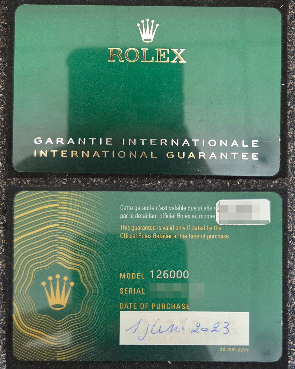 Rolex 126000