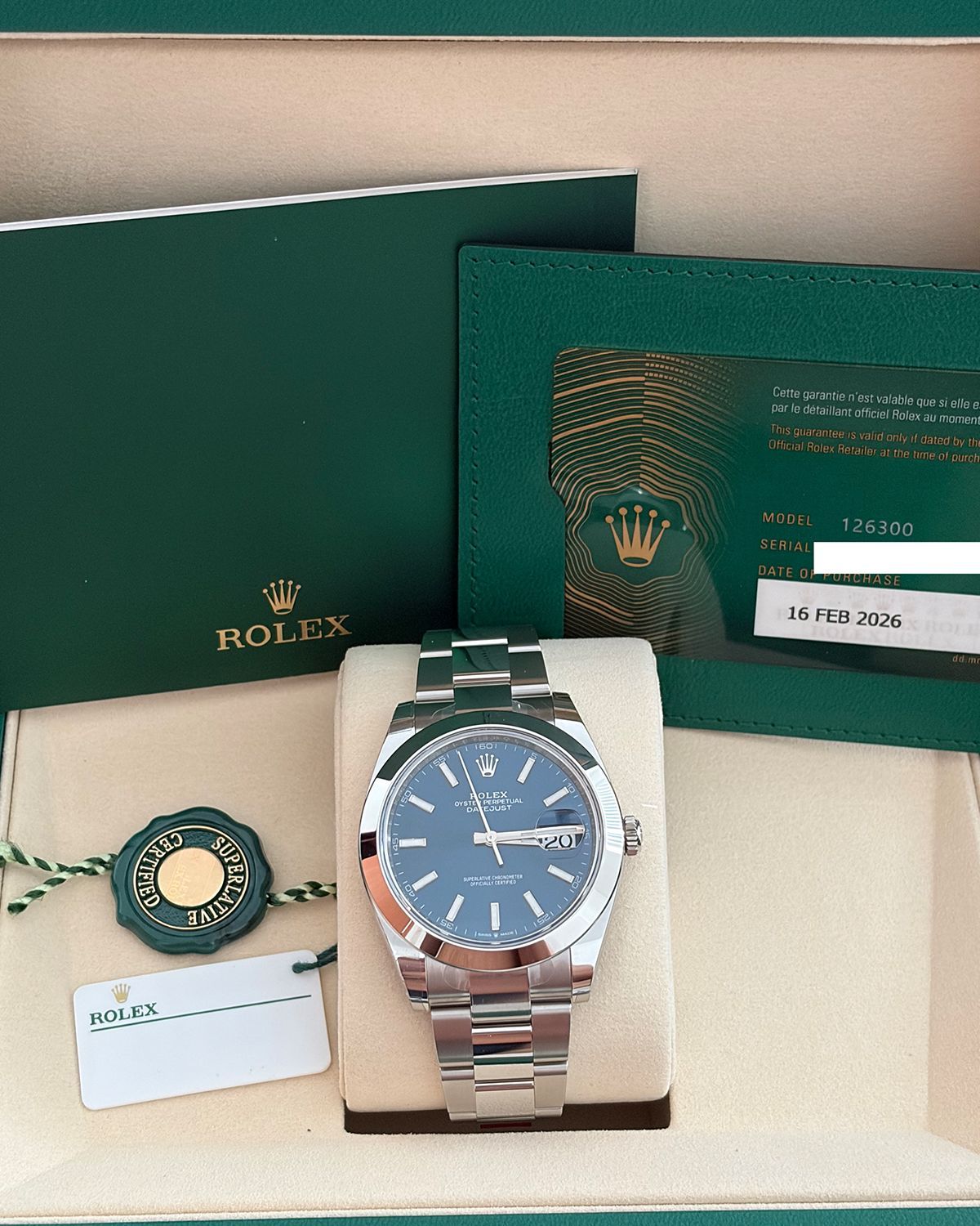Rolex 126300