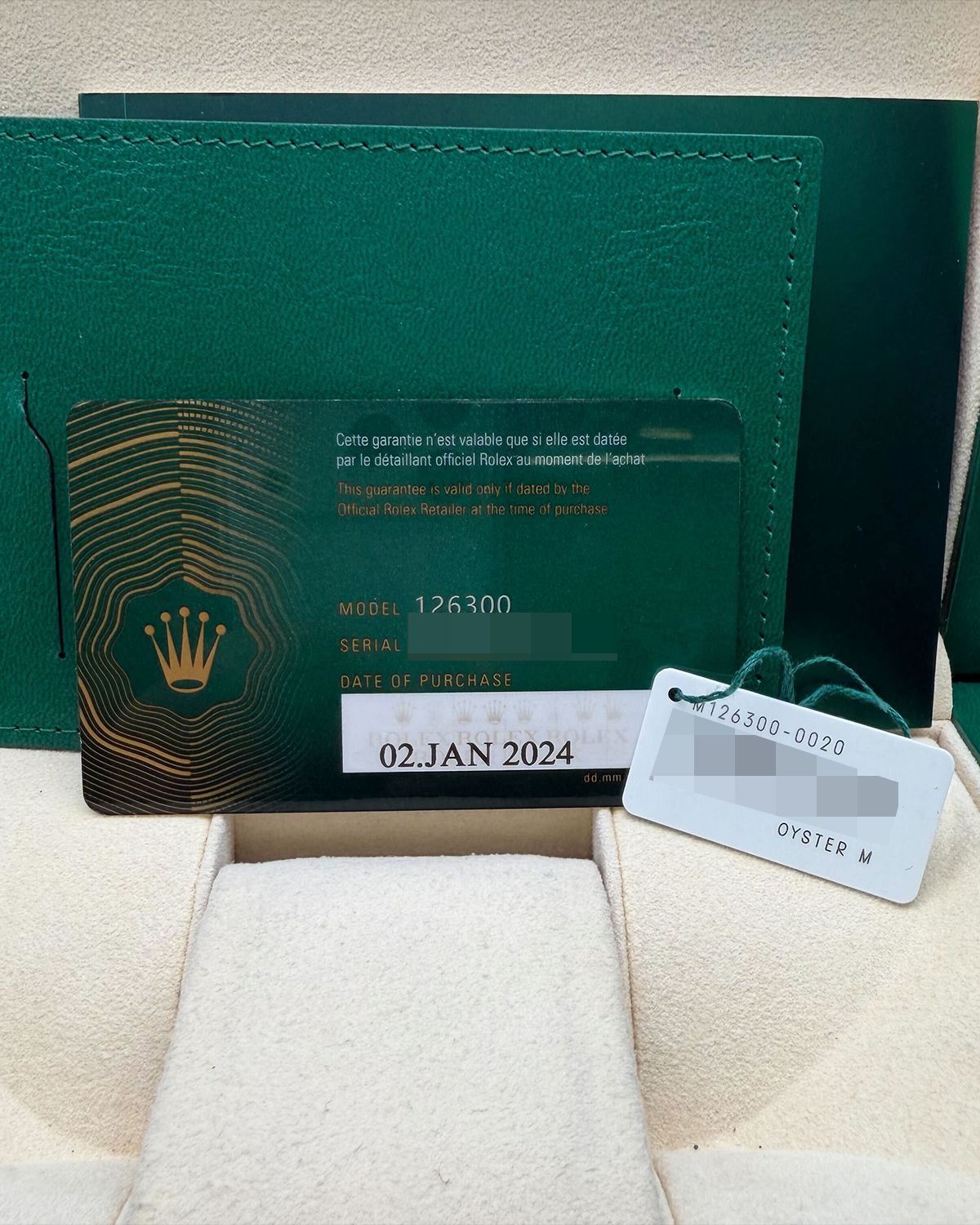 Rolex 126300