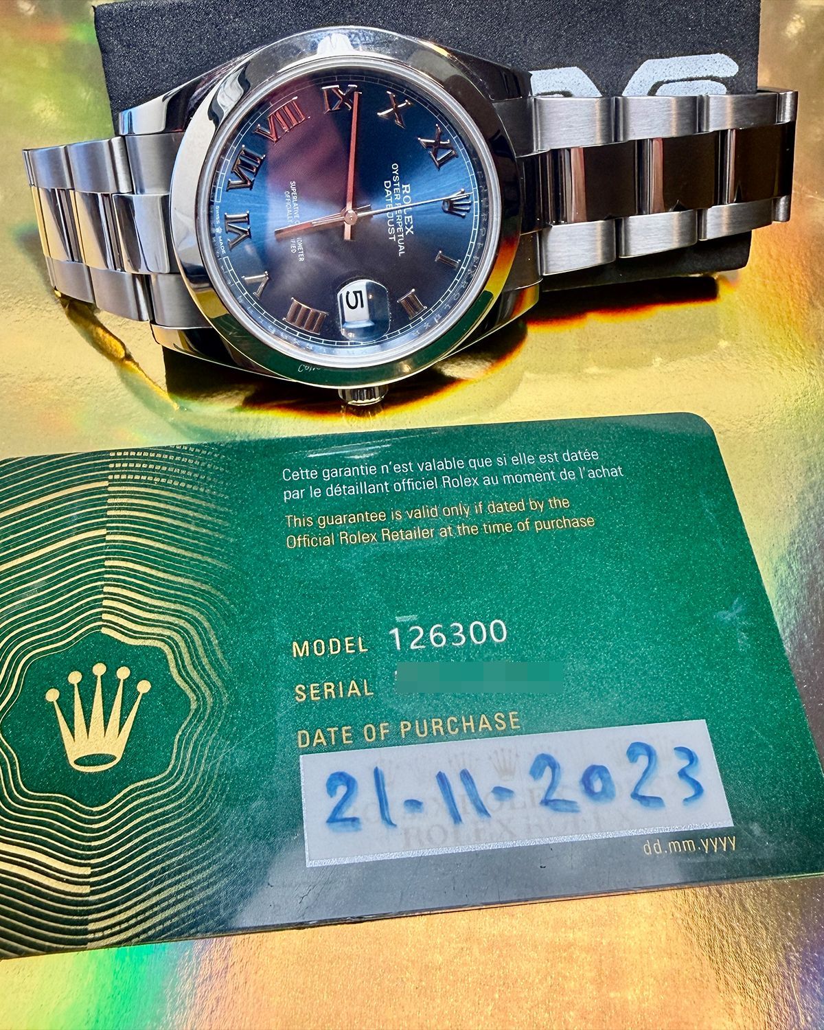 Rolex 126300