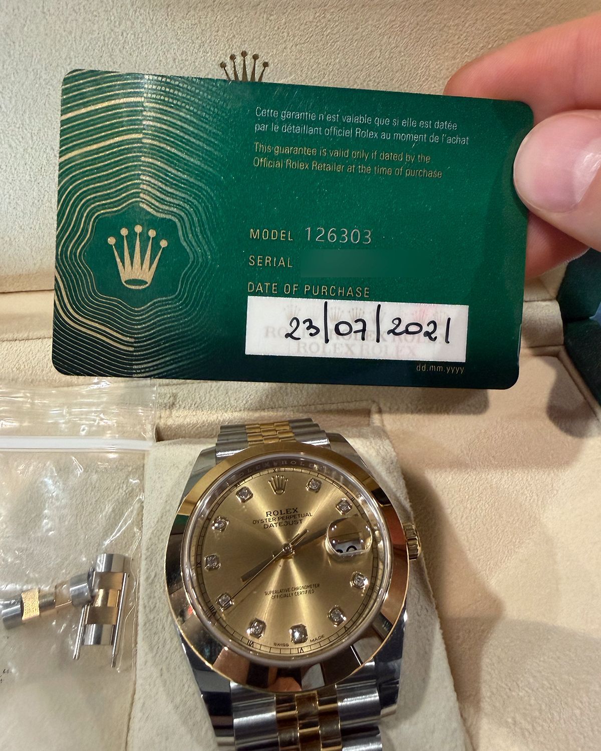 Rolex 126303