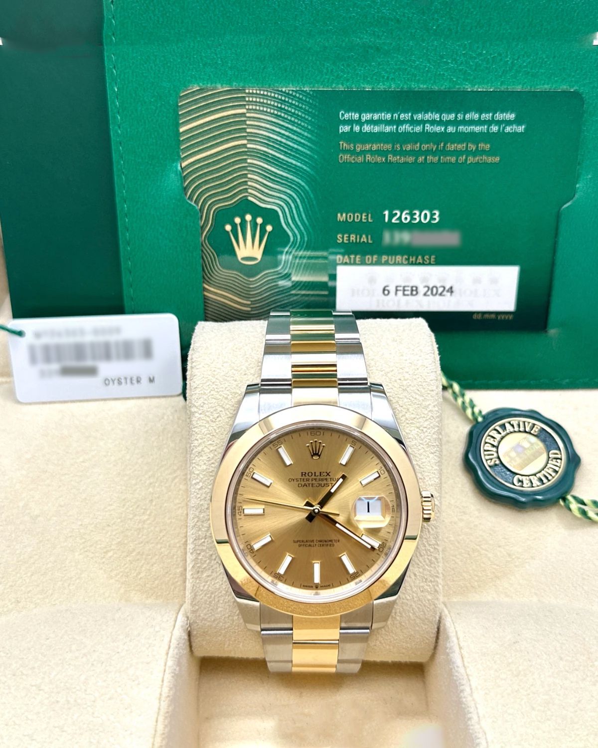 Rolex 126303