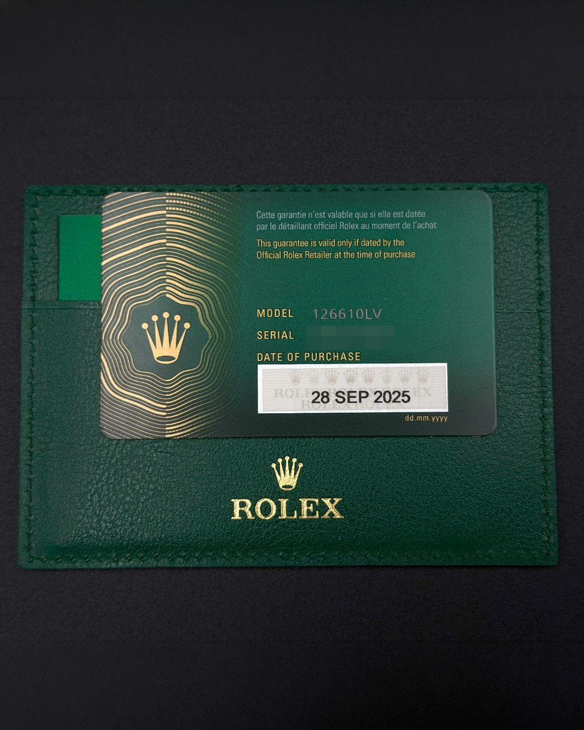 Rolex 126610LV