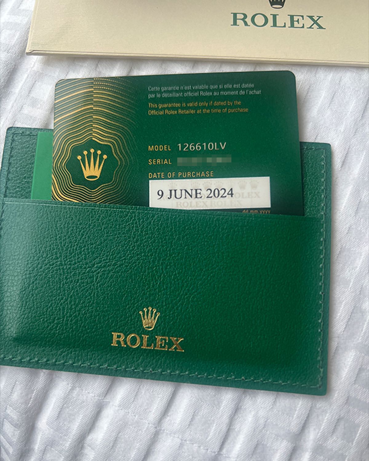 Rolex 126610LV