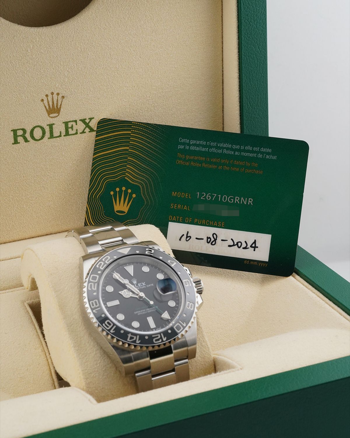 Rolex 126710GRNR