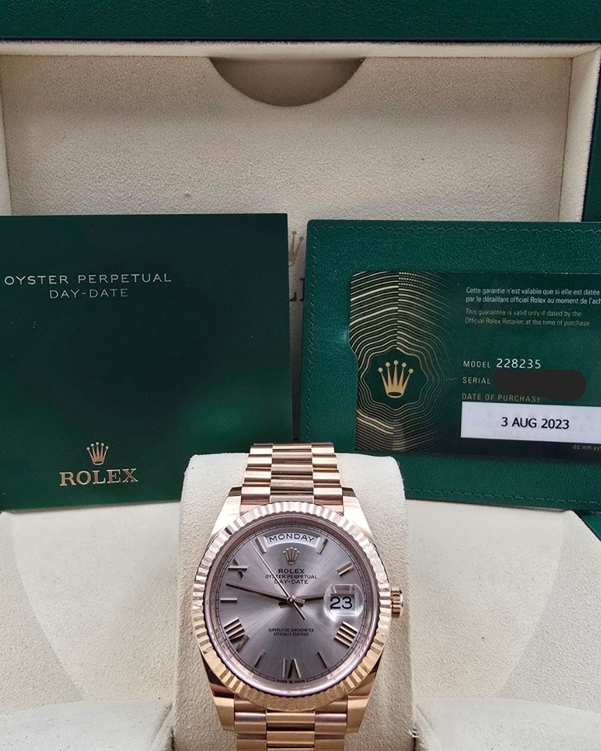 Rolex 228235