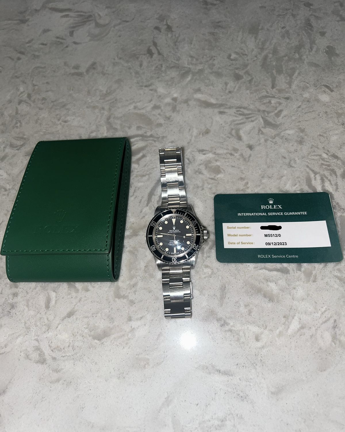Rolex 5512
