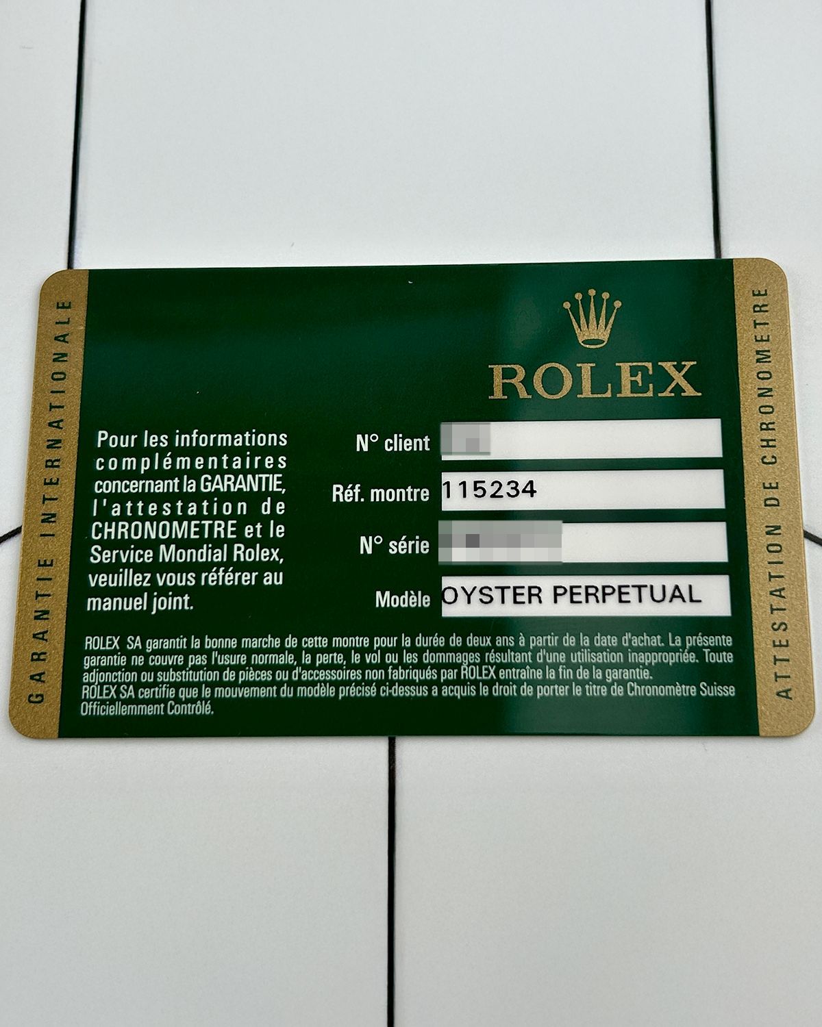 Rolex 115234
