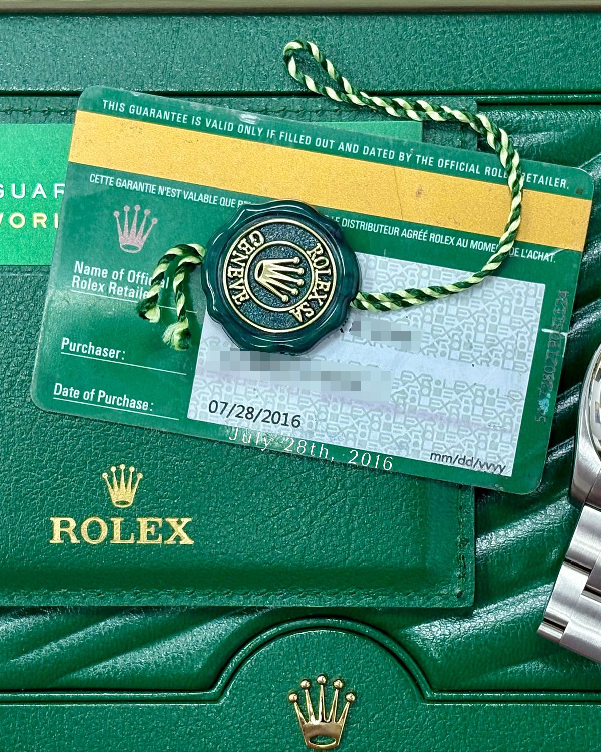 Rolex 116000