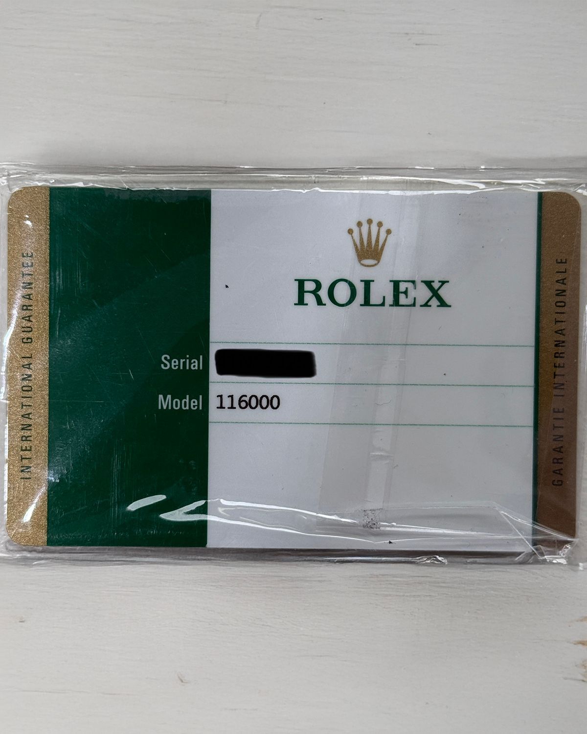 Rolex 116000