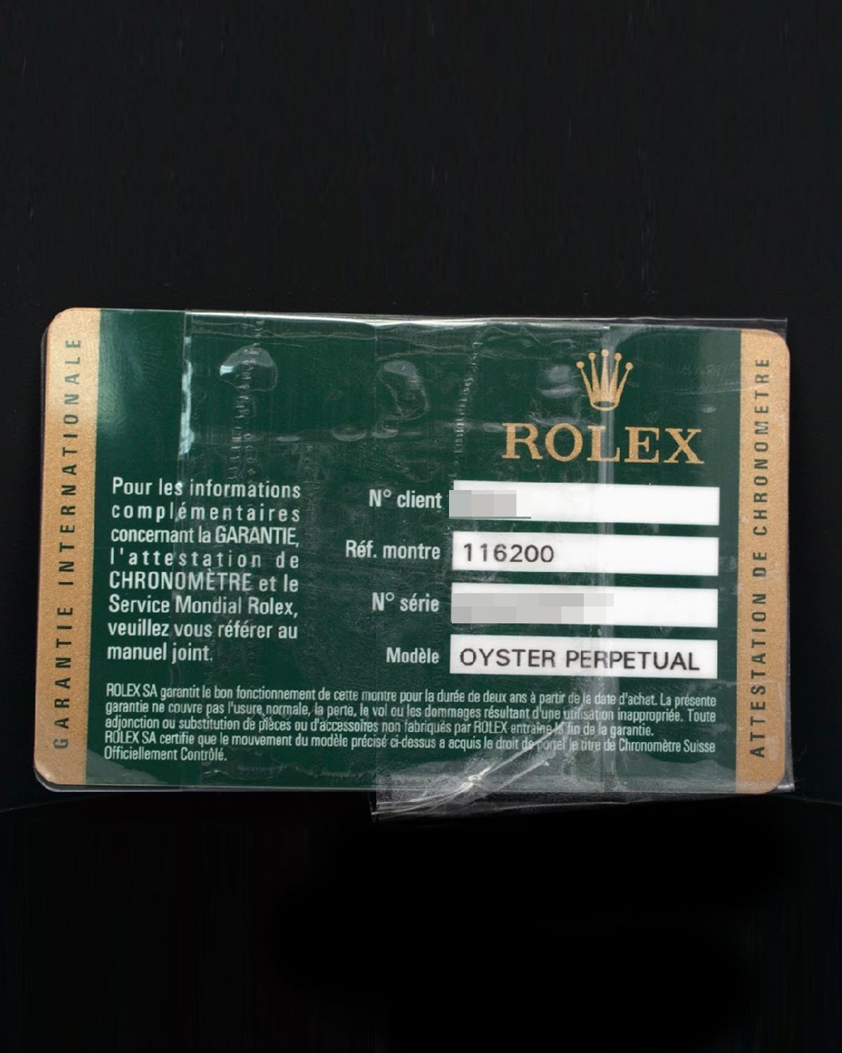 Rolex 116200