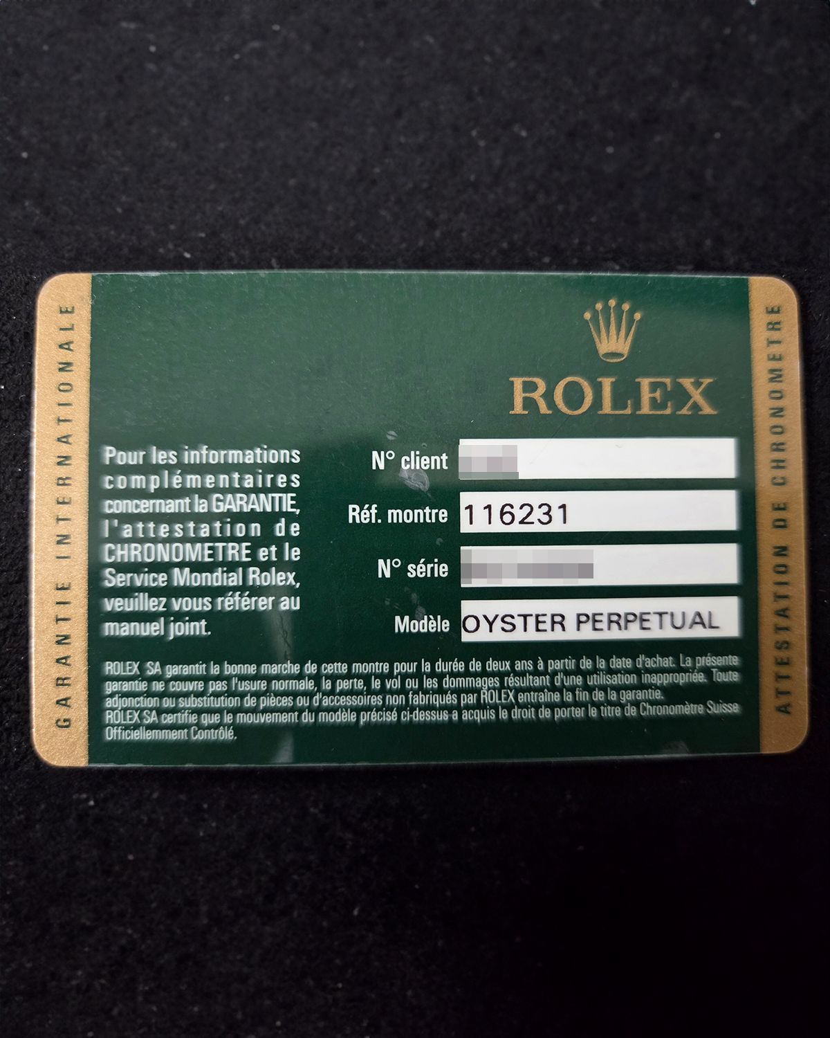 Rolex 116231
