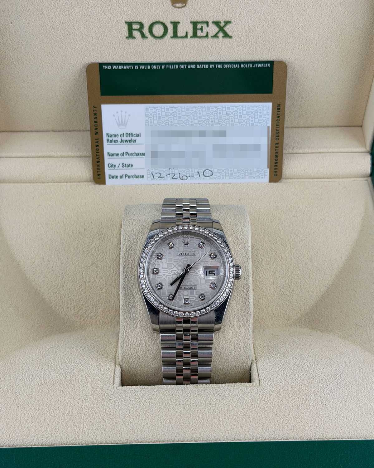 Rolex 116244
