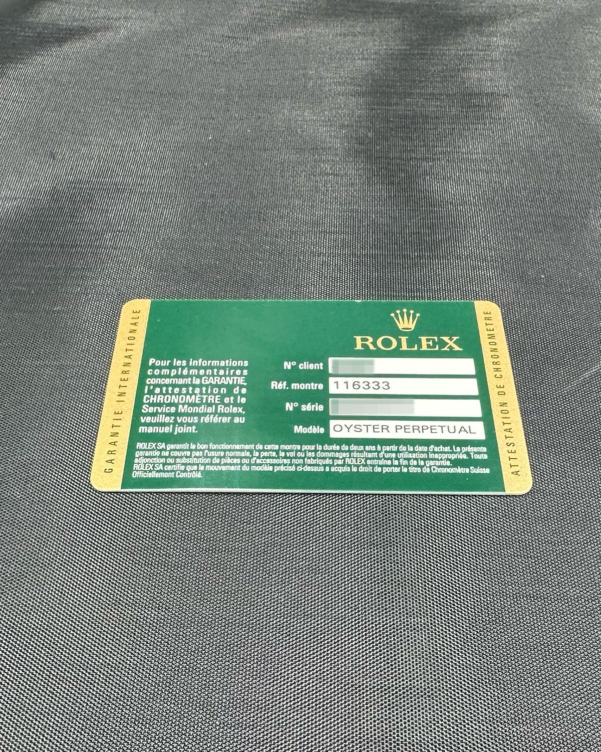 Rolex 116333