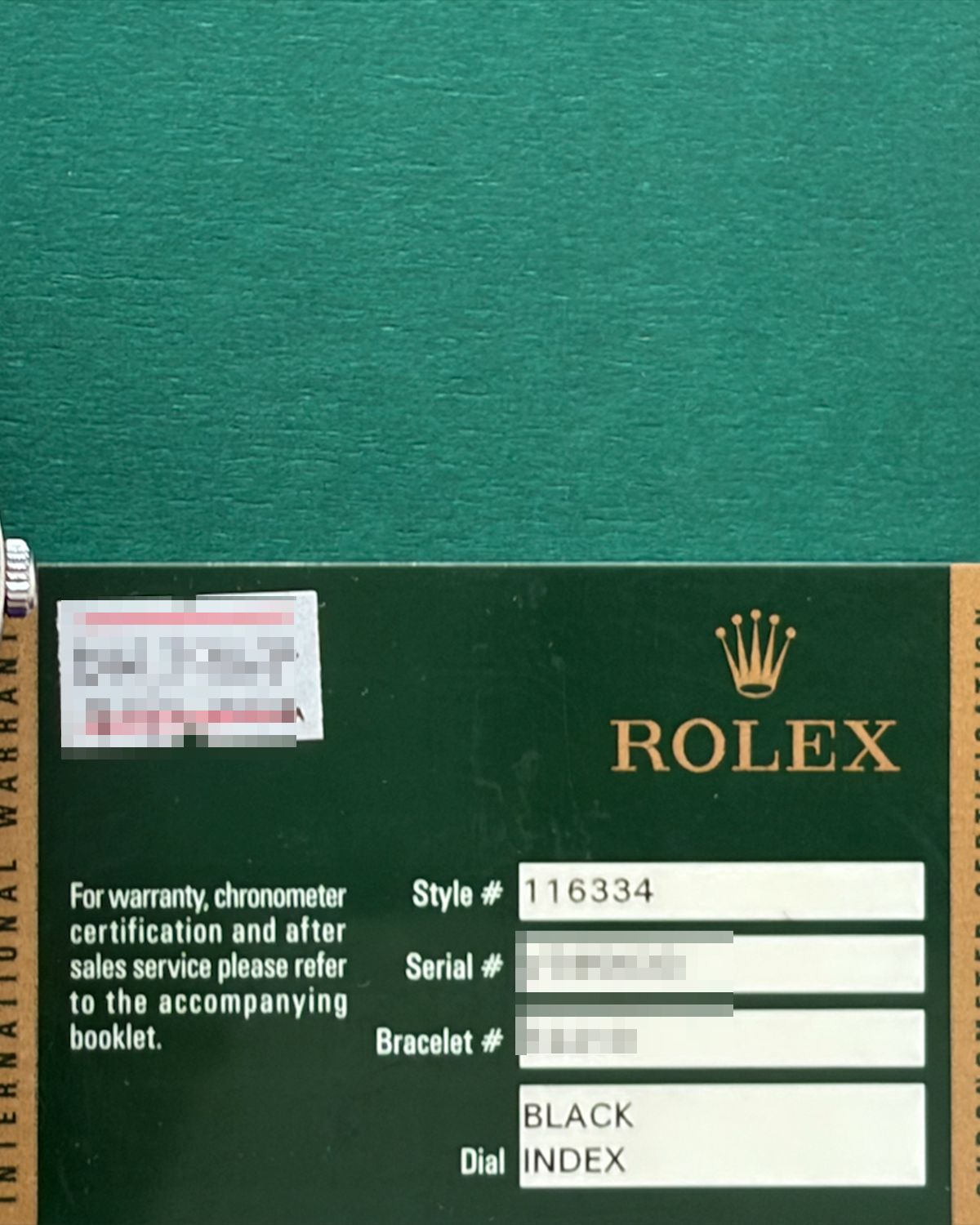 Rolex 116334