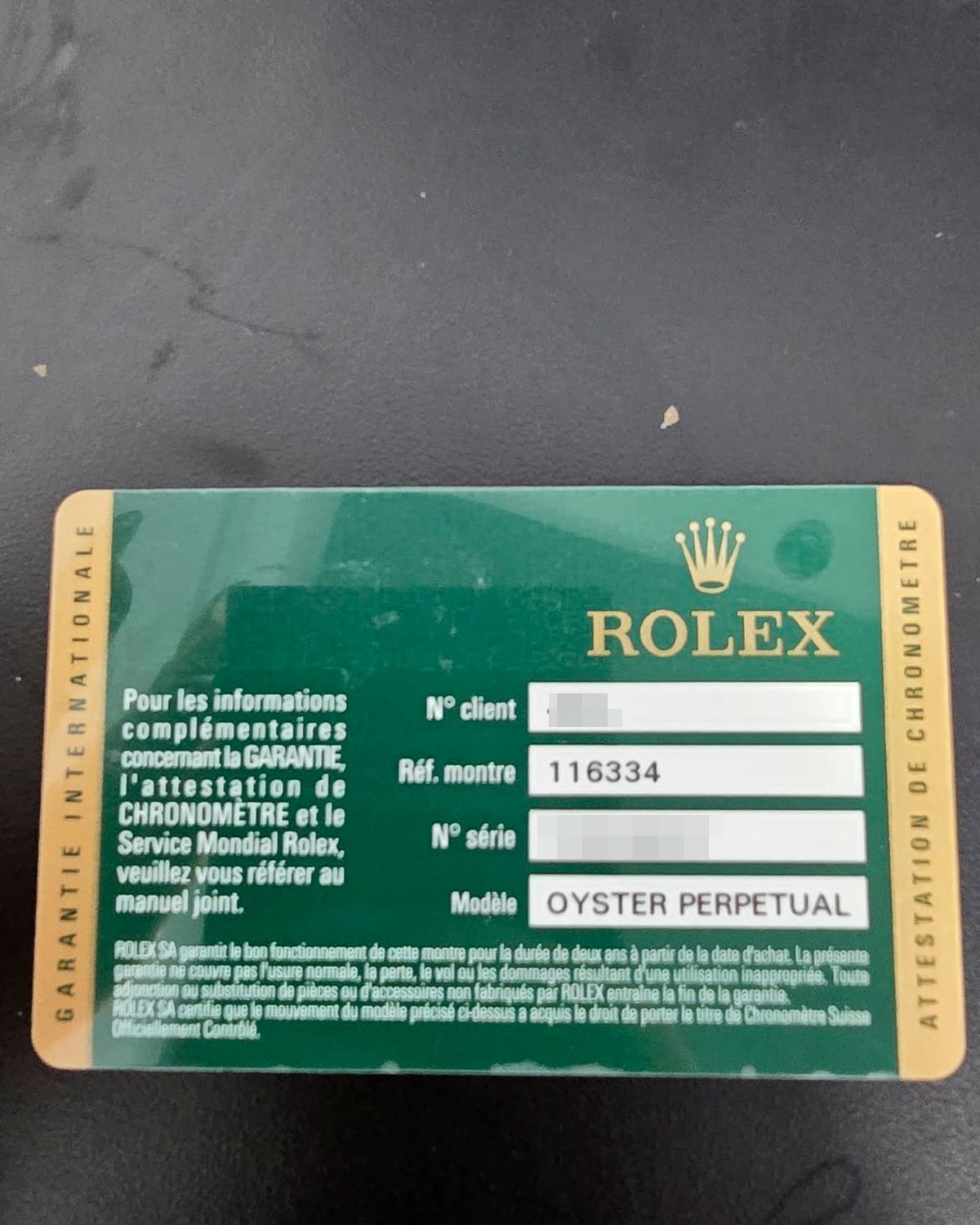 Rolex 116334