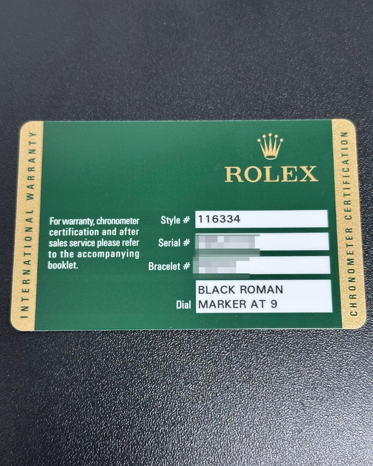 Rolex 116334