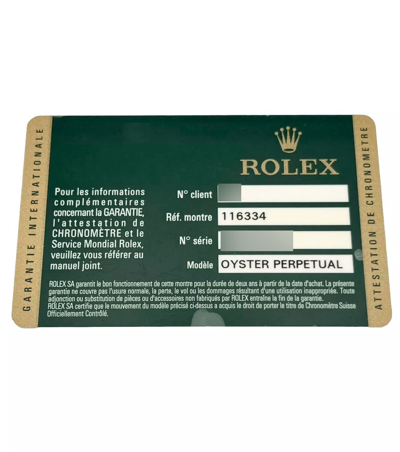 Rolex 116334