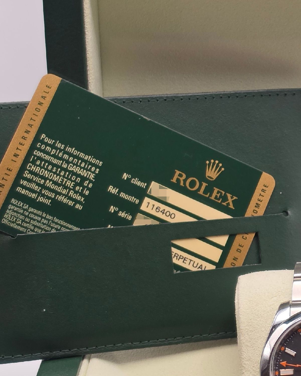 Rolex 116400