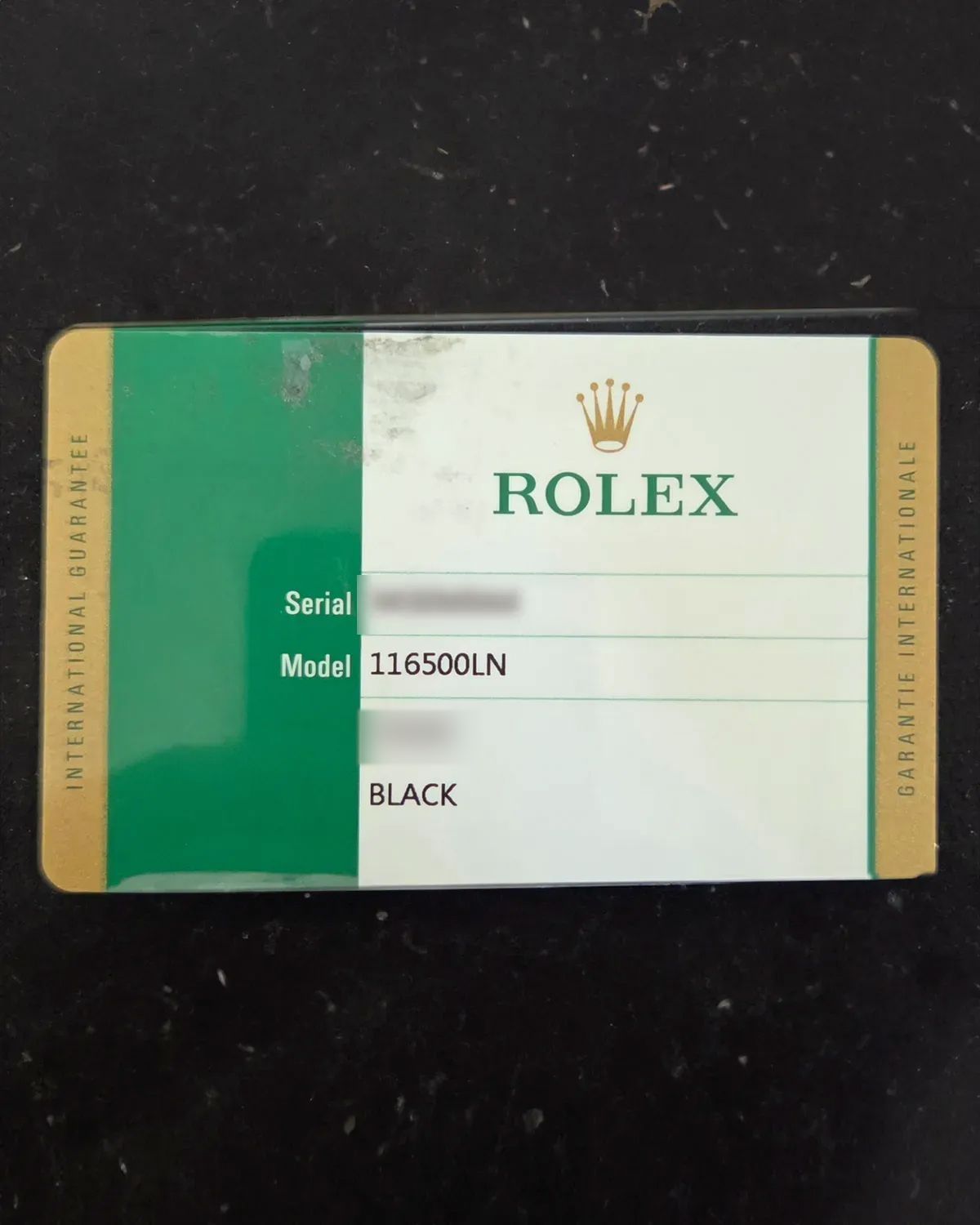 Rolex 116500LN
