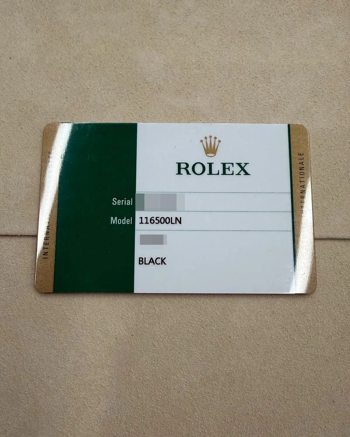 Rolex 116500LN