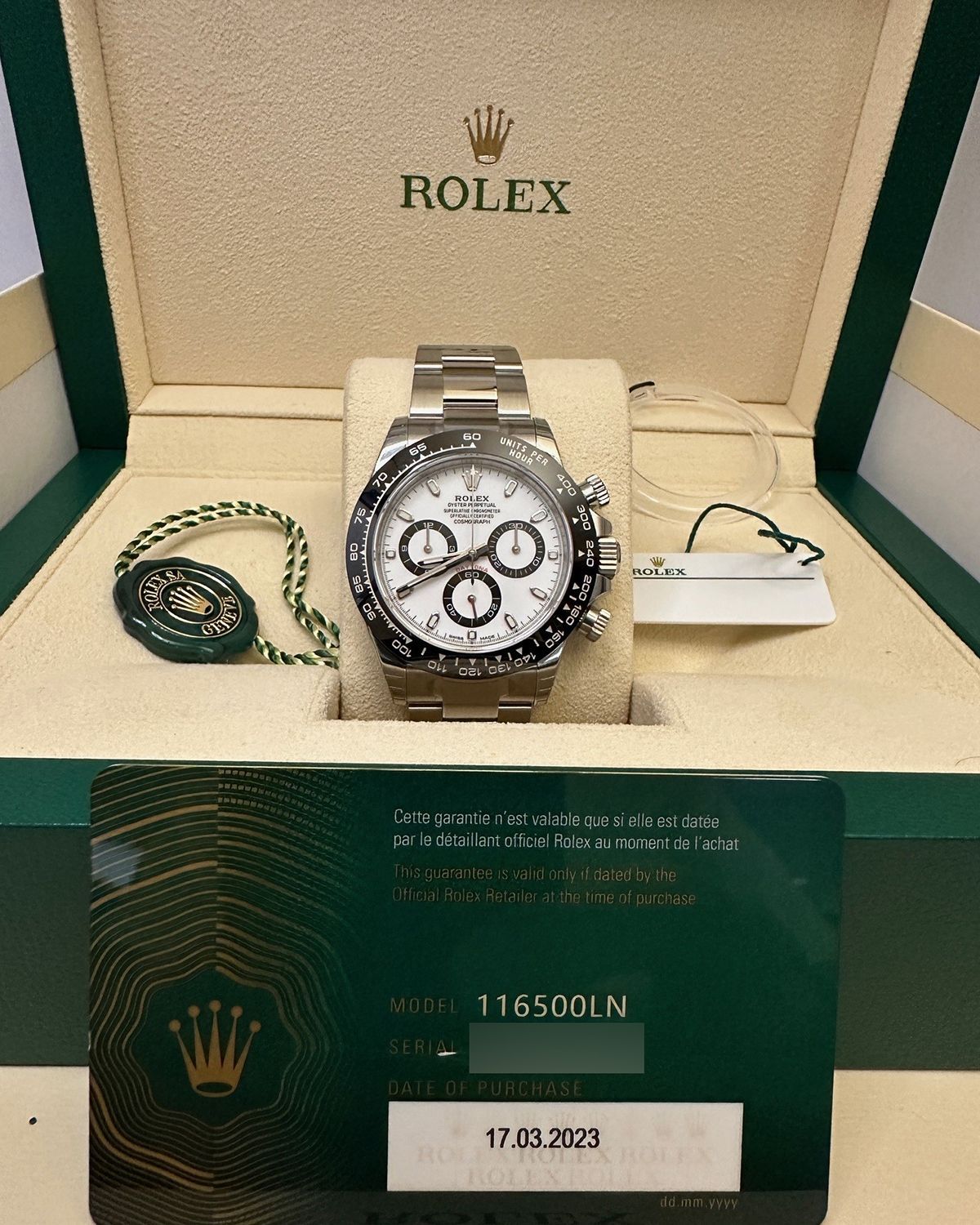 Rolex 116500LN