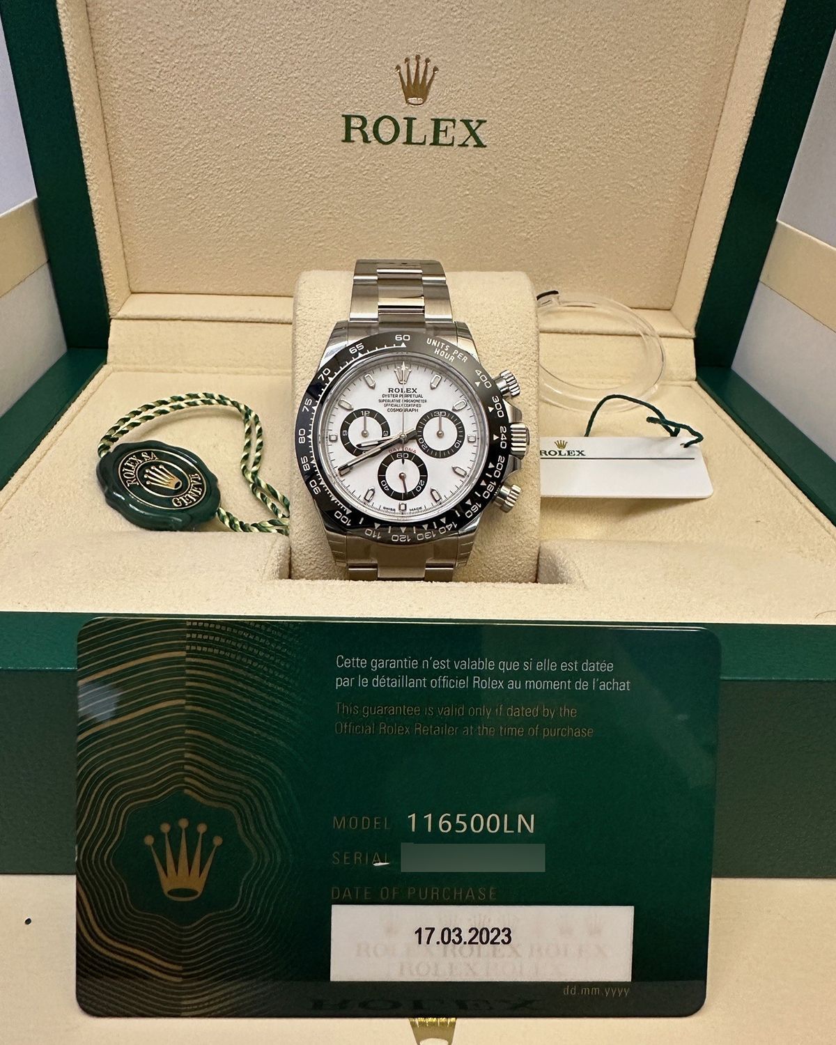 Rolex 116500LN