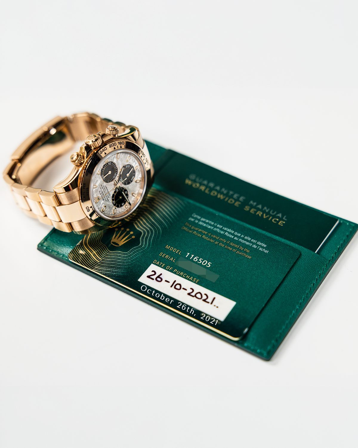 Rolex 116505