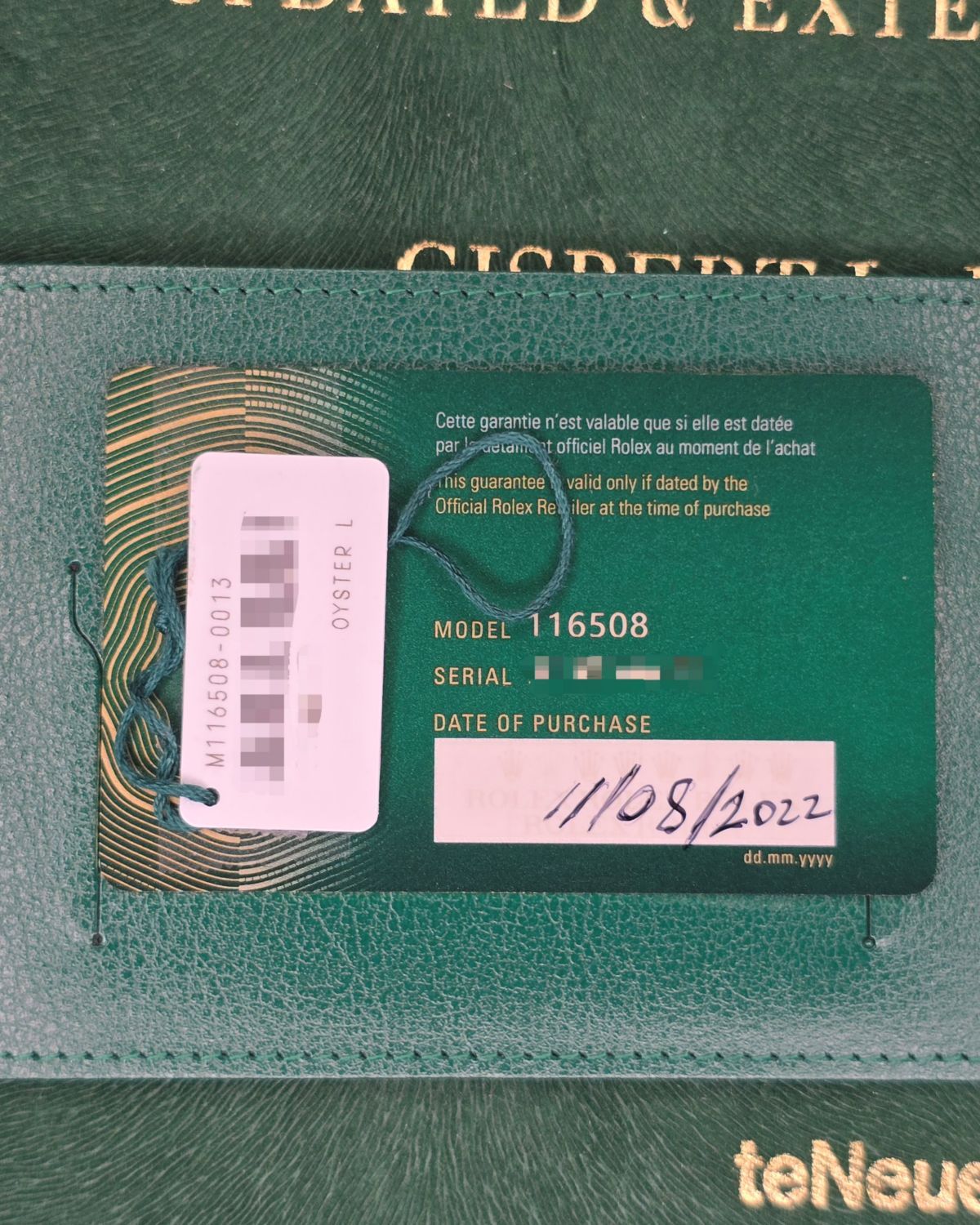Rolex 116508