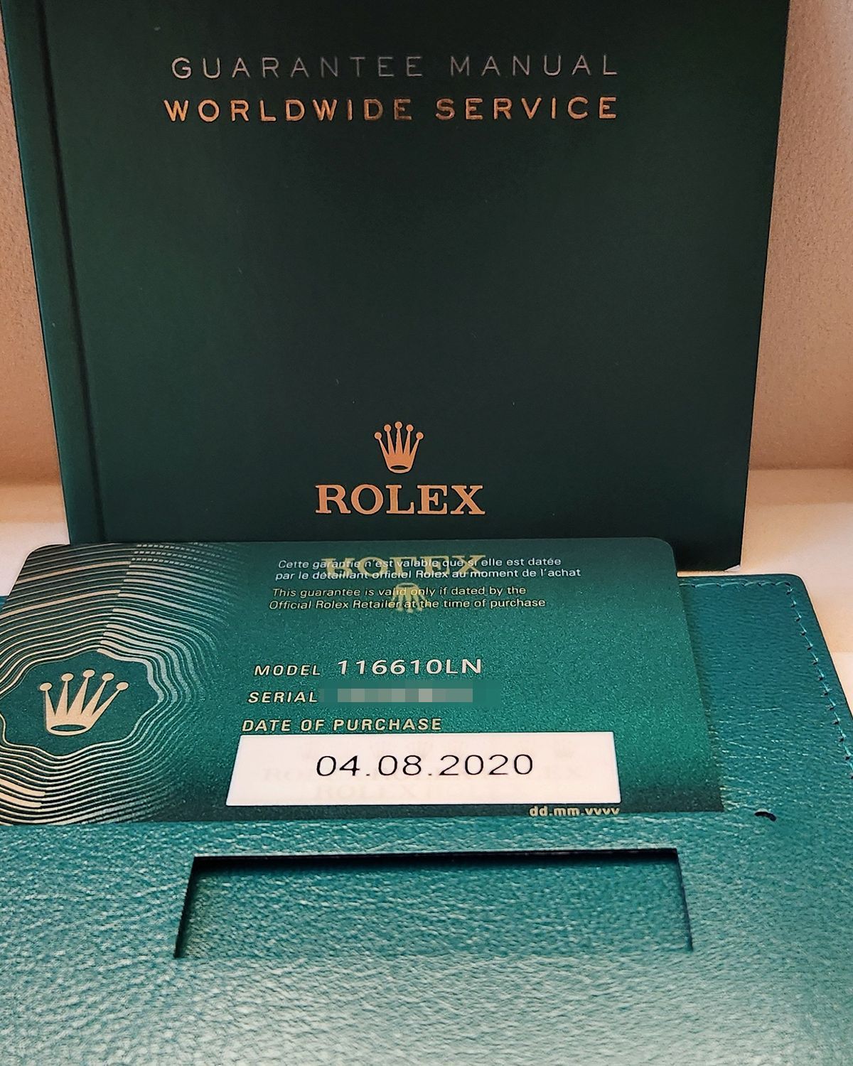 Rolex 116610LN