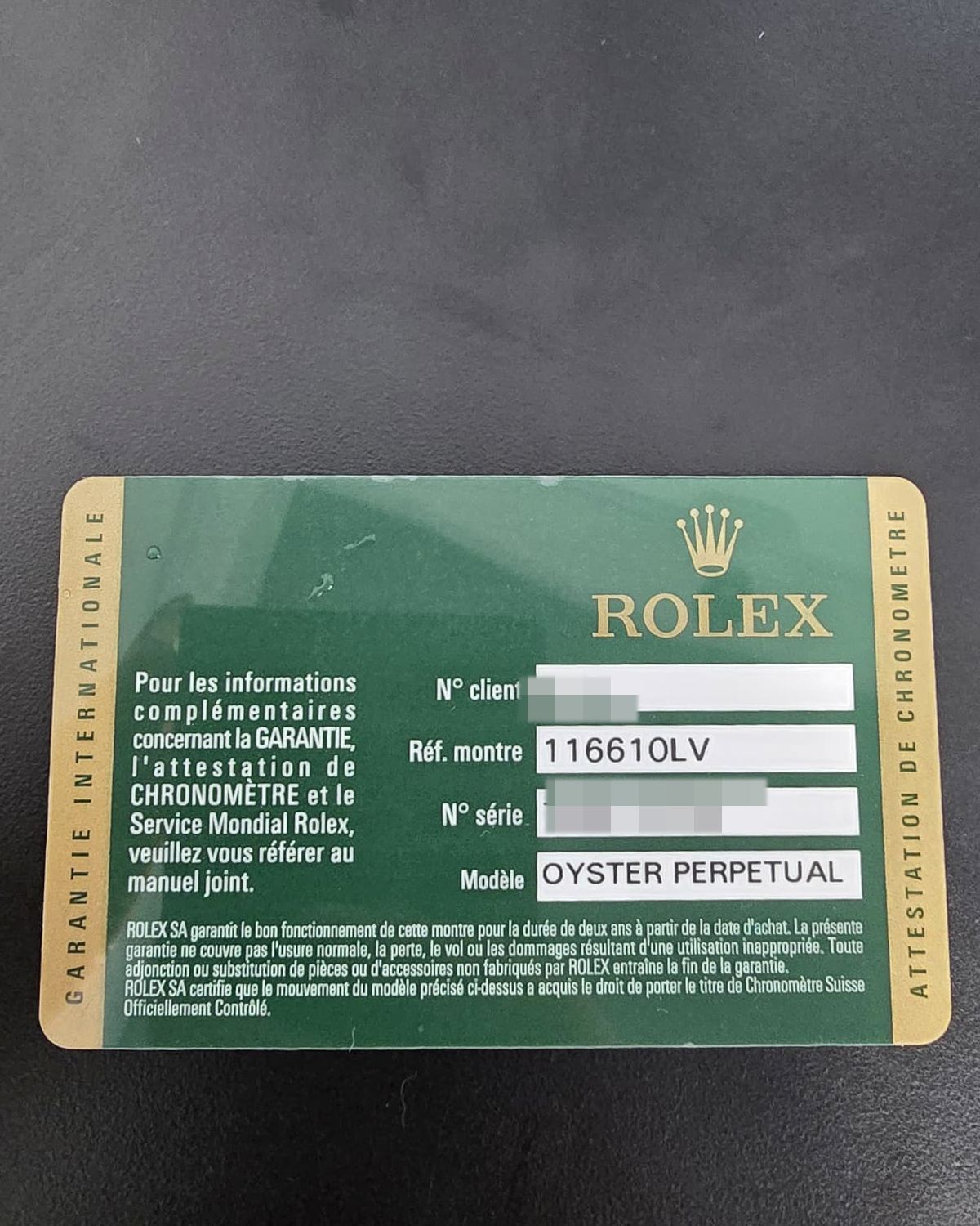 Rolex 116610LV