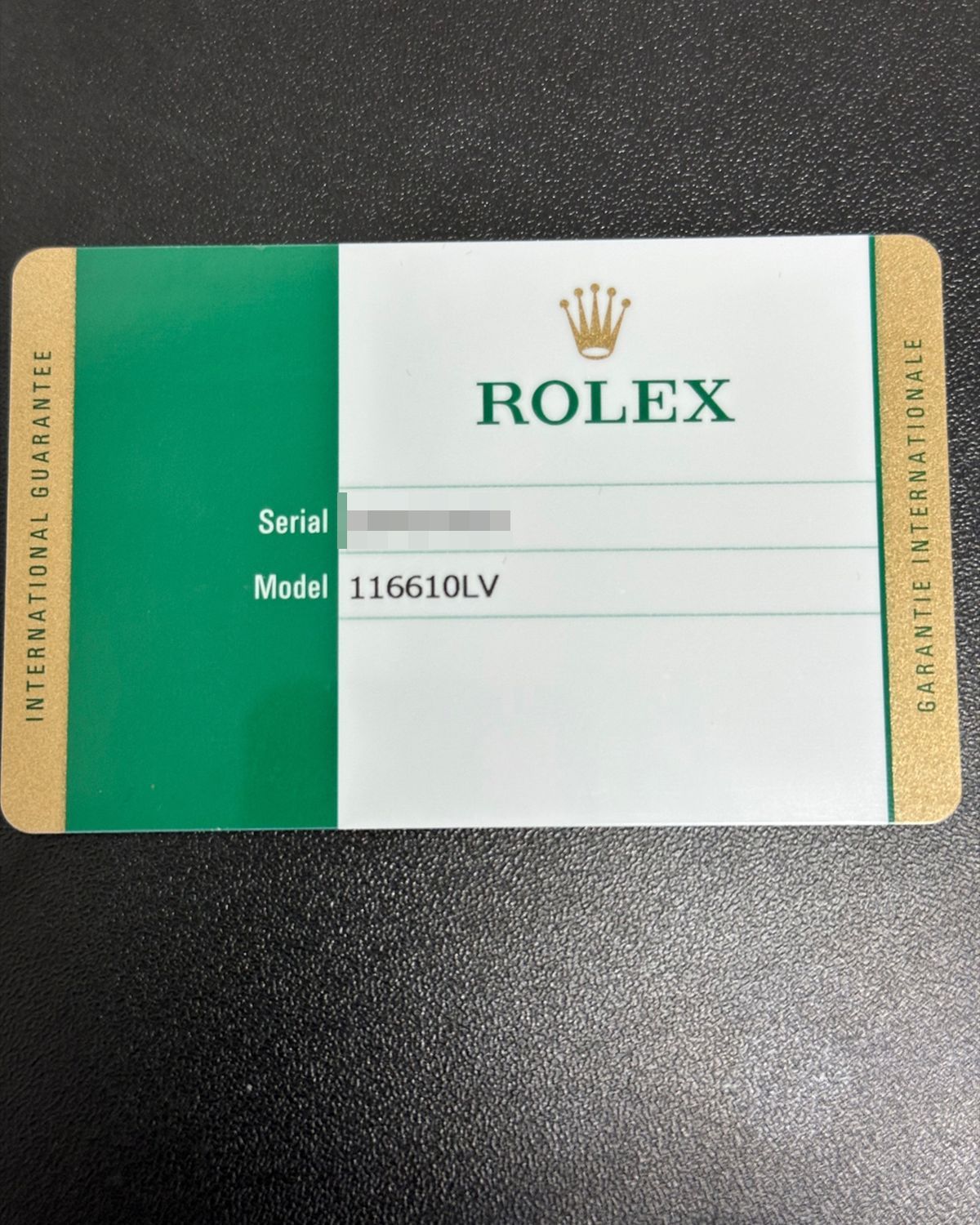 Rolex 116610LV