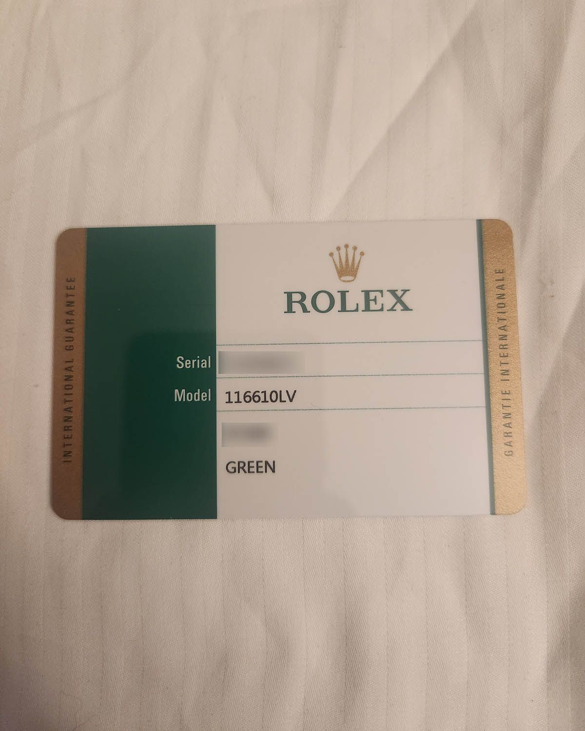 Rolex 116610LV