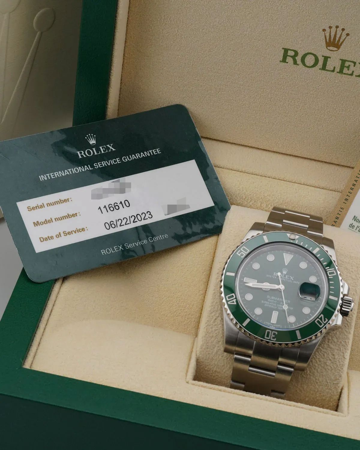 Rolex 116610LV