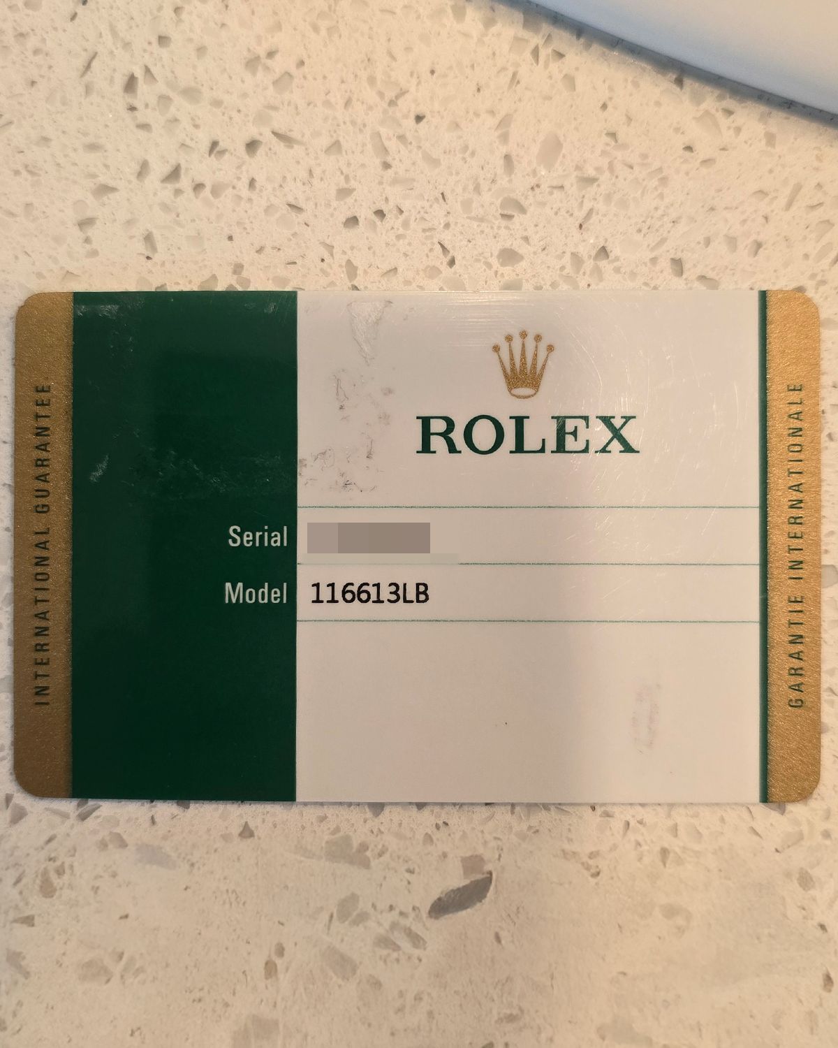 Rolex 116613LB