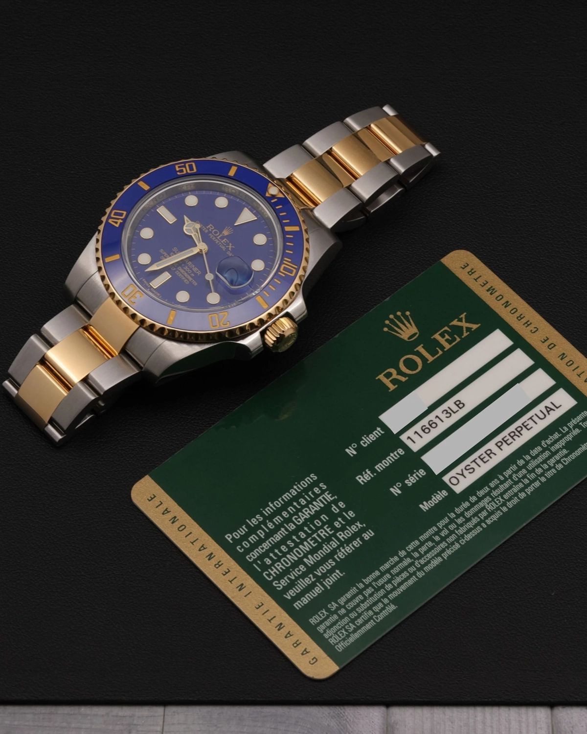 Rolex 116613LB