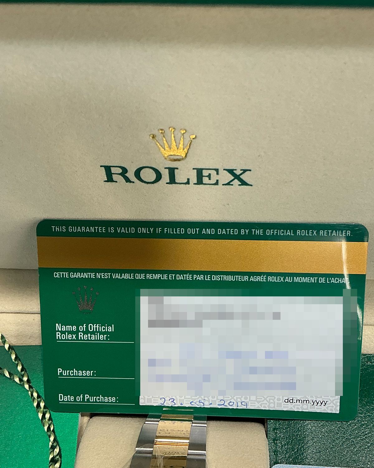 Rolex 116613LN