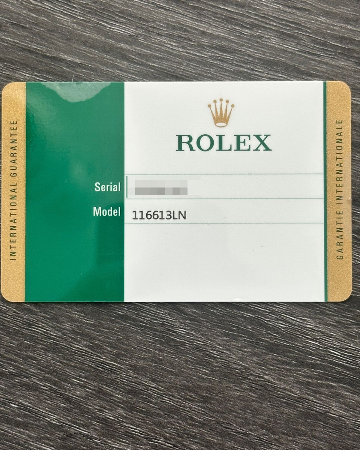 Rolex 116613LN