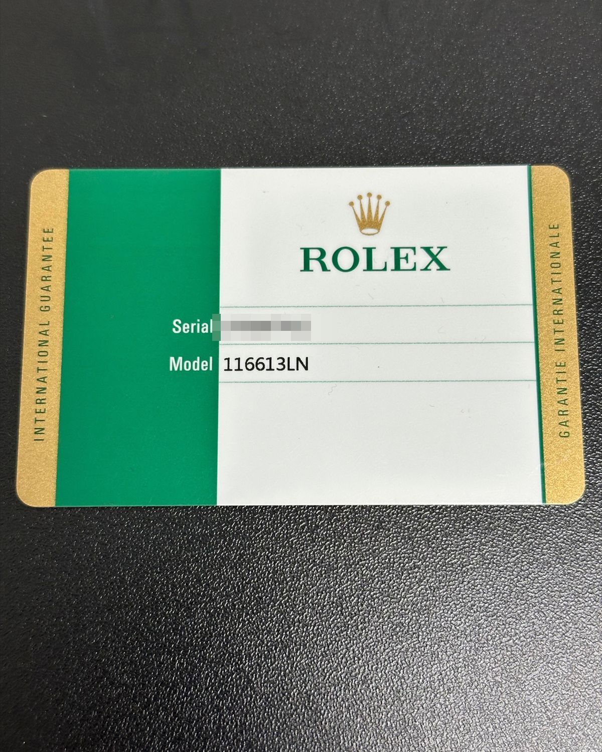 Rolex 116613LN
