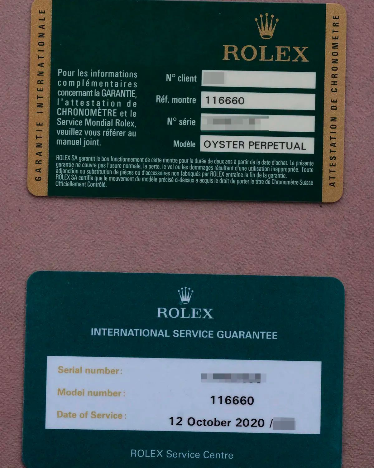 Rolex 116660
