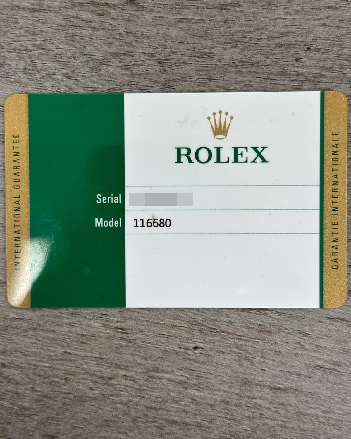 Rolex 116680