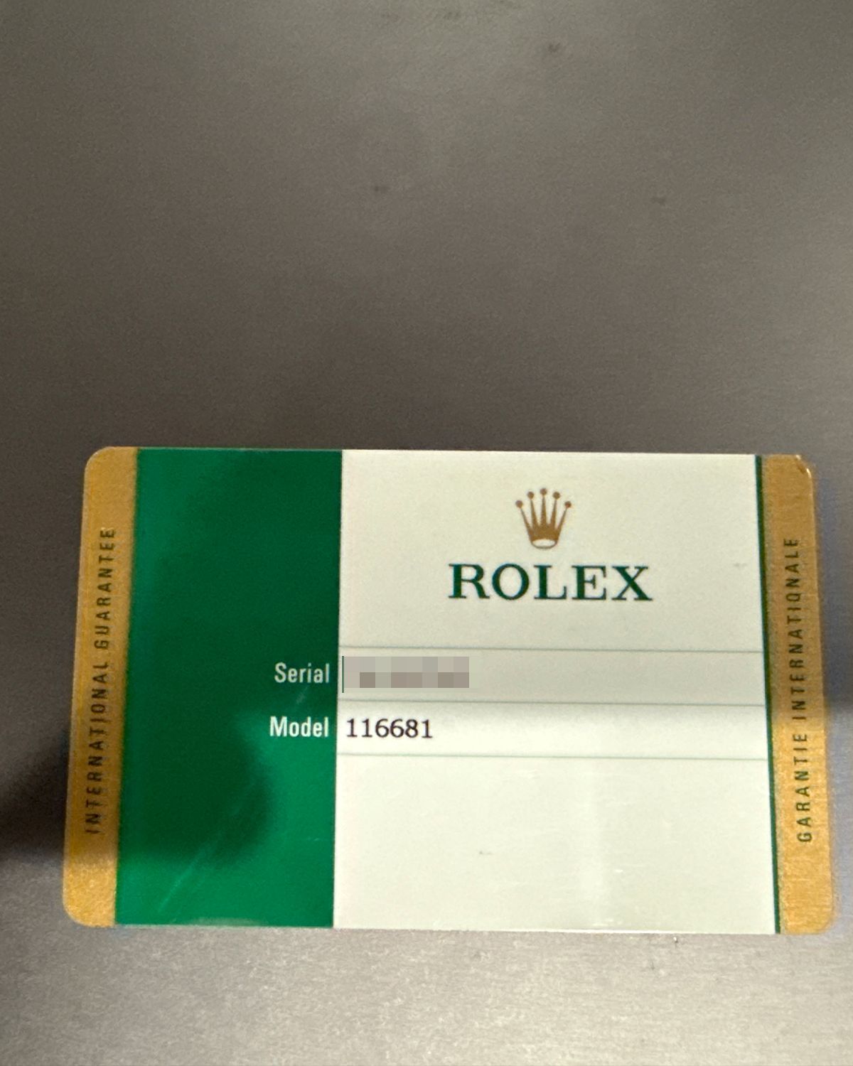 Rolex 116681