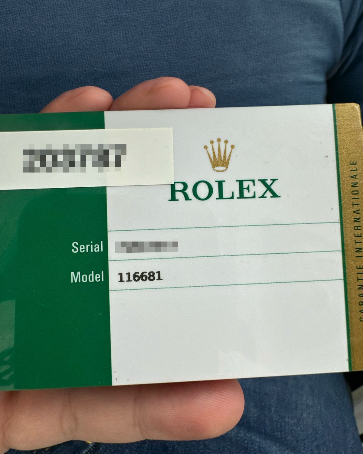 Rolex 116681
