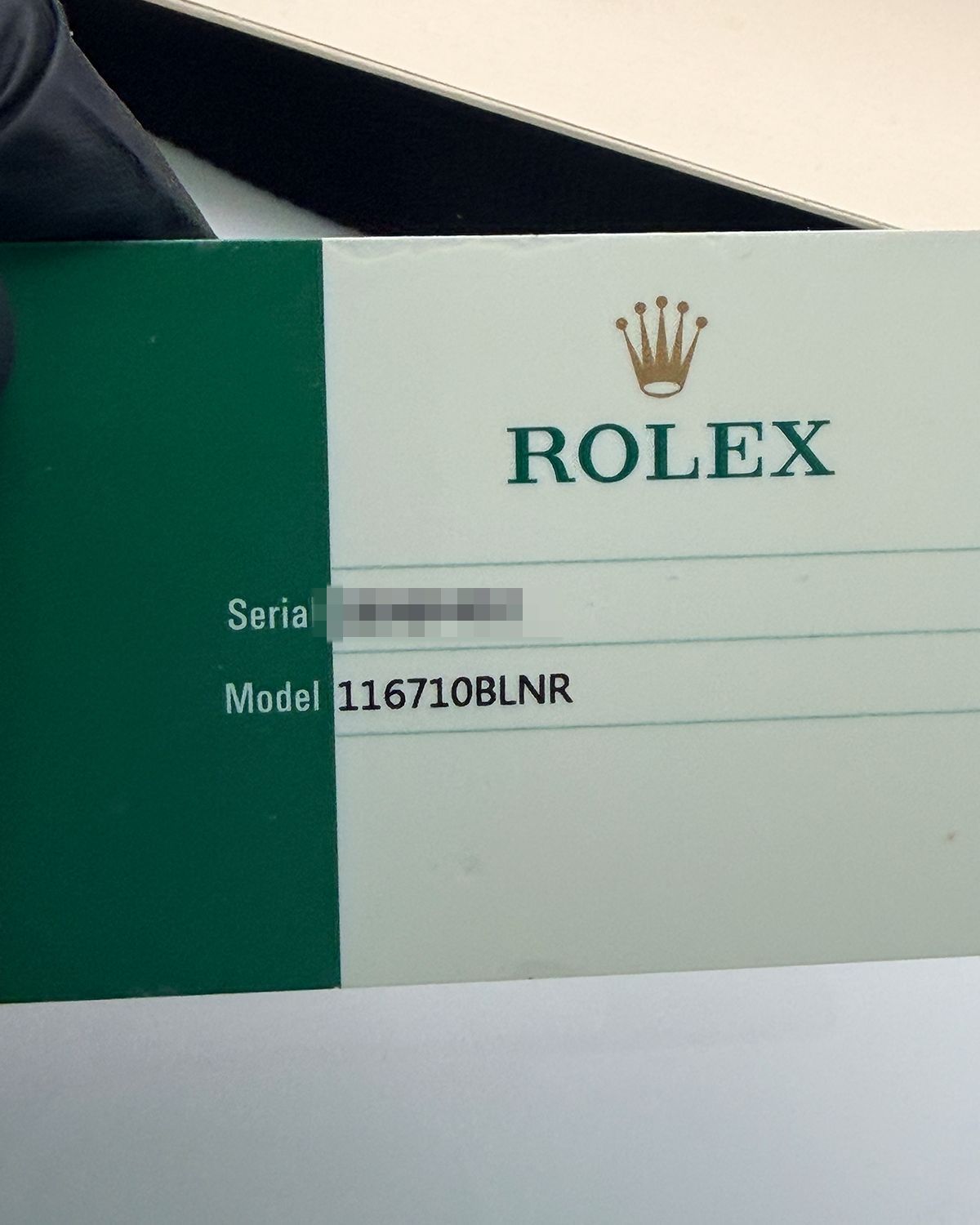 Rolex 116710BLNR