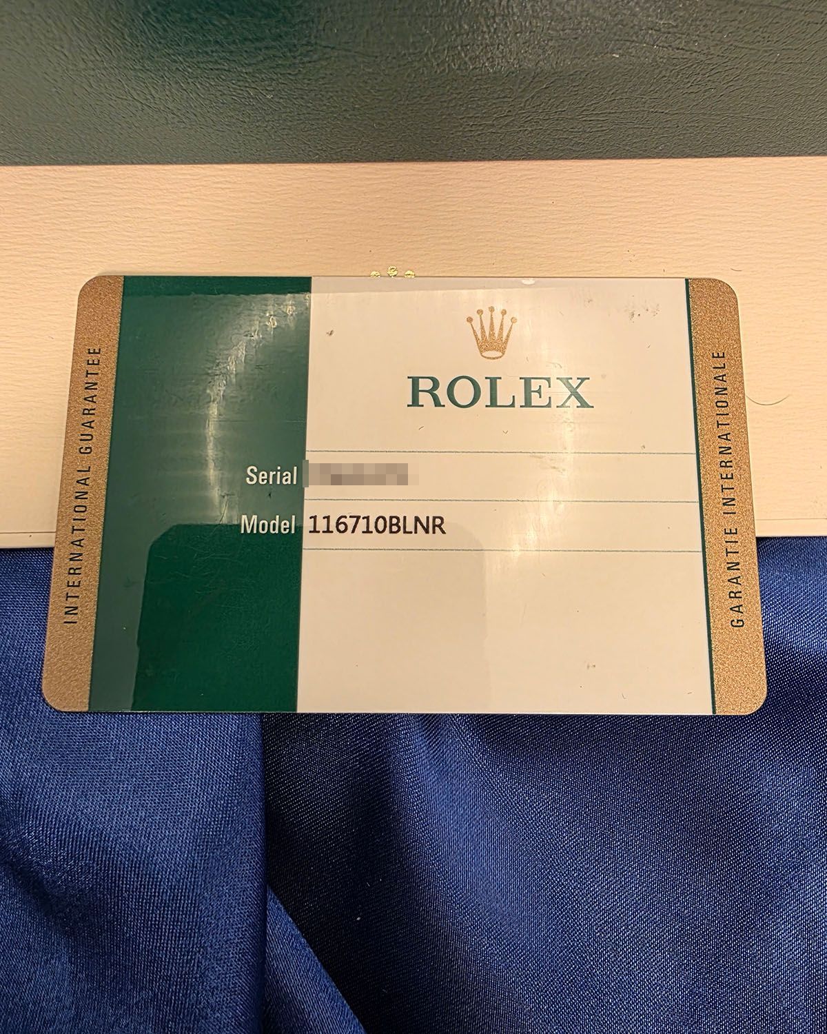 Rolex 116710BLNR