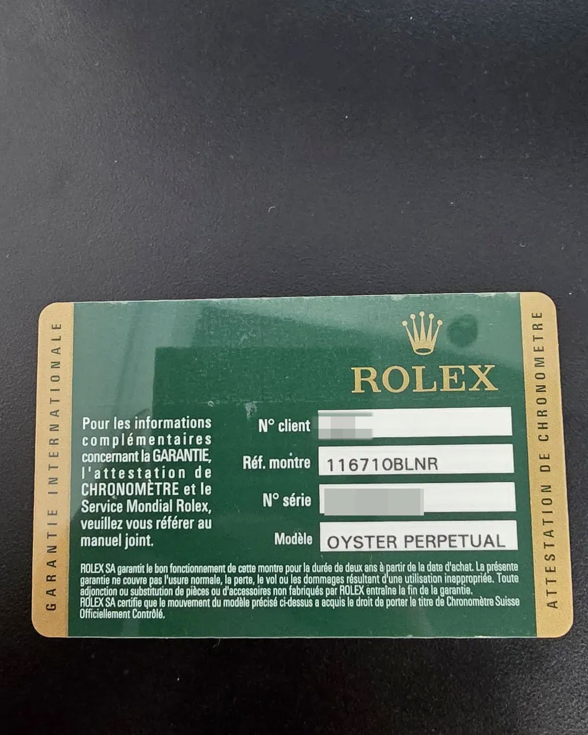 Rolex 116710BLNR