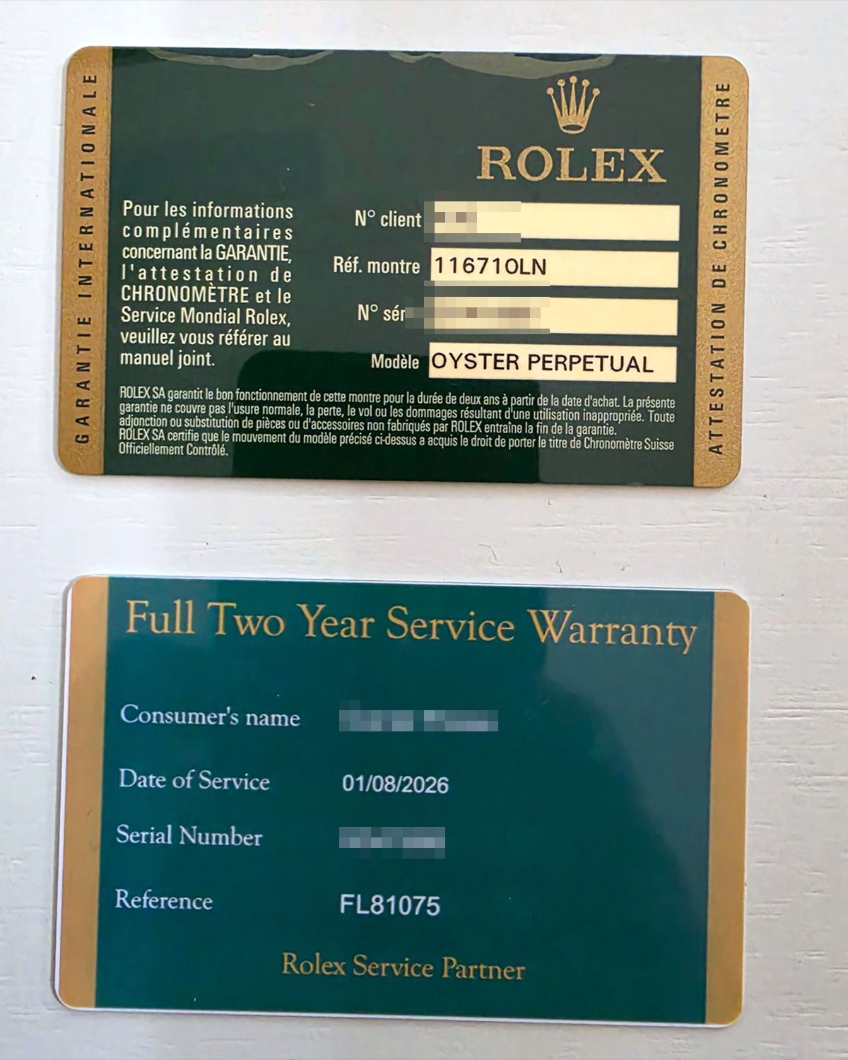 Rolex 116710LN